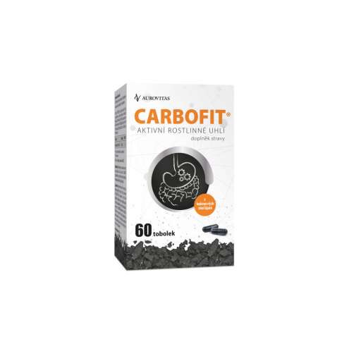 Carbofit rostlinné 60 tobolek